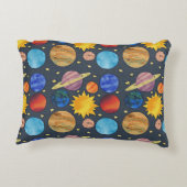 Colorful Solar System アクセントクッション (裏面)