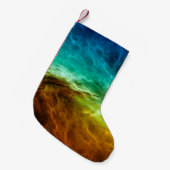 Colorful space nebula background,abstract,astronom スモールクリスマスストッキング (正面 (吊り時))