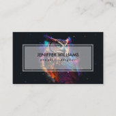 Colorful Space Owl                                 名刺 (正面)