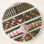 Colorful Spanish Church Ceiling コースター (正面)