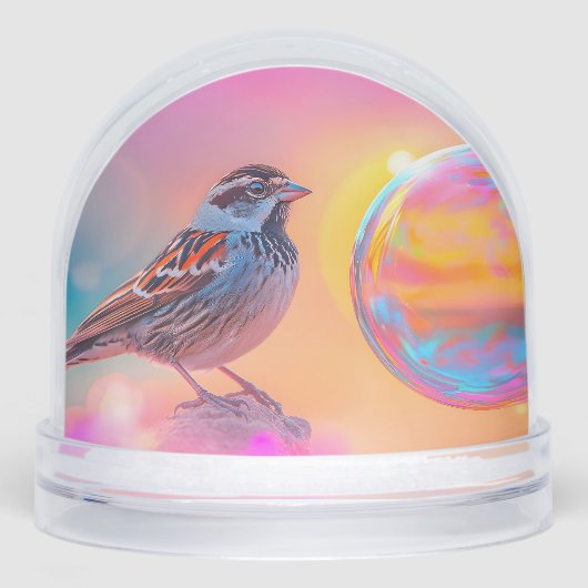 Colorful Sparrow and Rainbow Bubble  (正面)