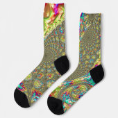 Colorful Spiral Socks ソックス (左)