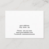 Colorful spiritual spiral graphic 名刺 (裏面)