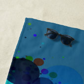 Colorful Spots ビーチタオル (インサイチュ)