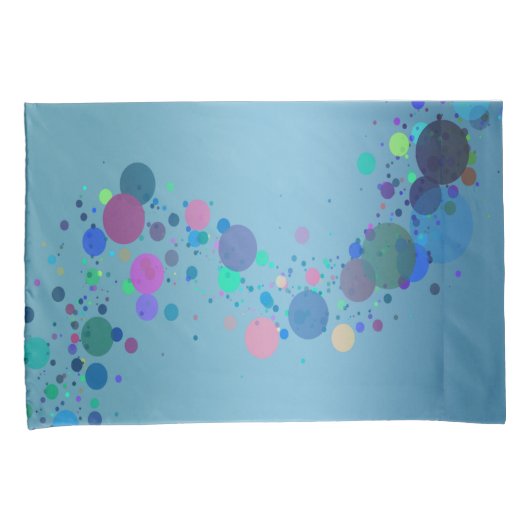 Colorful Spots 枕カバー (正面右)