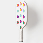 Colorful Spots Pickleball Paddle ピックルボールラケット (左)