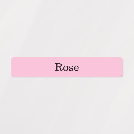 Colorful Spring Pastel Name ラベル (デザイン1)