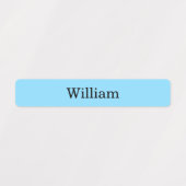 Colorful Spring Pastel Name ラベル (デザイン2)