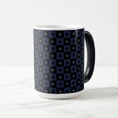 Colorful Square Pattern Gift For Him Grad モーフィングマグカップ (正面右)