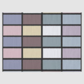 Colorful Squares Geometric 薄葉紙 (正面)