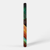 Colorful Squares Modern Abstract Art Pattern #04 Samsung Galaxyケース (右側面)