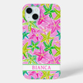 Colorful Starfish Monogrammed Case-Mate iPhoneケース (裏面)