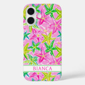 Colorful Starfish Monogrammed Case-Mate iPhoneケース (裏面)