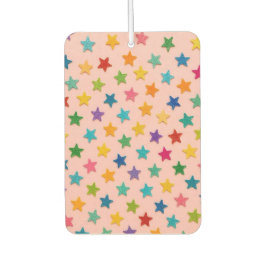 Colorful stars air freshener. カーエアーフレッシュナー