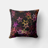 Colorful Stars Dance Whimsically クッション (裏面)