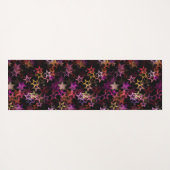 Colorful Stars Dance Whimsically ヨガマット (裏面(横))