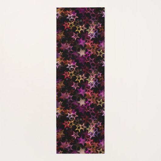 Colorful Stars Dance Whimsically ヨガマット (裏面)