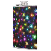 Colorful Stars Fireworks Design-27317 フラスク (左)