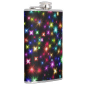 Colorful Stars Fireworks Design-27317 フラスク (右)