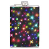 Colorful Stars Fireworks Design-27317 フラスク (正面)