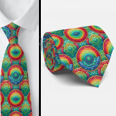 Colorful Statement Tie | Rainbow Neck Tie ネクタイ