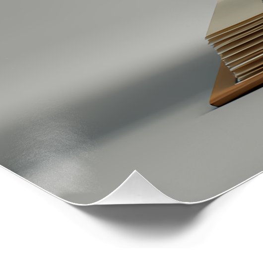 Colorful Storybook Tree Fantasy Bloom ポスター (コーナー)