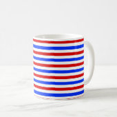 Colorful Stripe Pattern コーヒーマグカップ (正面右)
