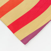 Colorful Striped Seamless Pattern. illustration. b フリースブランケット (角)