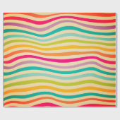 Colorful Striped Seamless Pattern. illustration. b ラッピングペーパー (フラット)