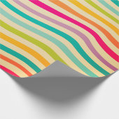 Colorful Striped Seamless Pattern. illustration. b ラッピングペーパー (角)