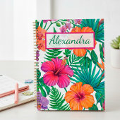 Colorful Summer Floral Daily Planner プランナー手帳
