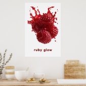 Colorful Summer Fruit Poster  ポスター (キッチン)