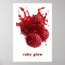 Colorful Summer Fruit Poster ポスター