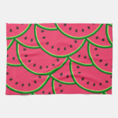 Colorful Summer Fun Watermelon Pattern キッチンタオル (横)