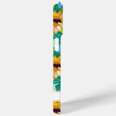 Colorful Sunflower Painting Monogrammed Case-Mate iPhoneケース (裏面 / 右)