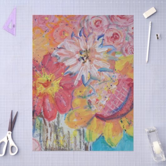 Colorful Suns by Lydia's Art Sangria 薄葉紙 (クラフト)