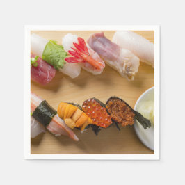 Colorful Sushi Arc – SUSHIMI Collection スタンダードカクテルナプキン