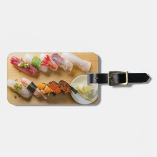Colorful Sushi Assortment – Japanese Food Luggage ラゲッジタグ