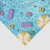 Colorful Swimming Pool Accessories Summer Birthday 薄葉紙 (詳細)