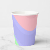 Colorful Swirl 紙コップ (左)