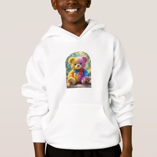 colorful teddy T-Shirt (正面)