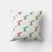Colorful Telescope Pattern クッション (裏面)