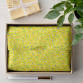 Colorful Terrazzo Confetti Pattern Bright Lemonade 薄葉紙 (ギフト)