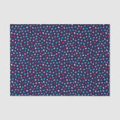 Colorful Terrazzo Confetti Pattern Midnight Market 薄葉紙 (正面)