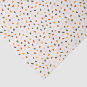 Colorful Terrazzo Confetti Pattern Warm Retro 薄葉紙 (詳細)