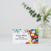 Colorful Thread Seamstress Sewing Company  名刺 (スタンド正面)