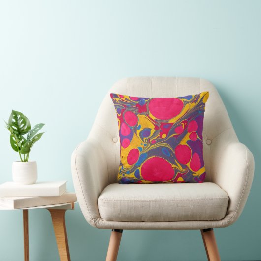 Colorful Throw Pillow クッション (椅子)