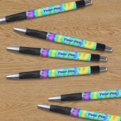 Colorful Tie Dye Cute Personalized Pen ボールペン