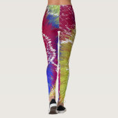 Colorful Tie Dye Leggings レギンス (裏面)