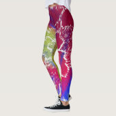 Colorful Tie Dye Leggings レギンス (左)